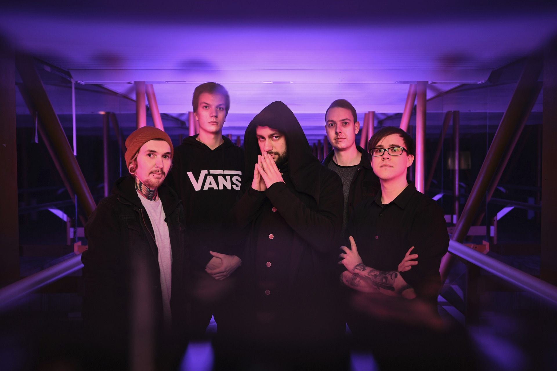První sestava Jesper Snow 2020 - Libor, Pepa, Ondra, Luky, Tom